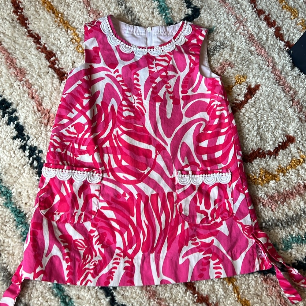 Lilly Pulitzer zebra print dress